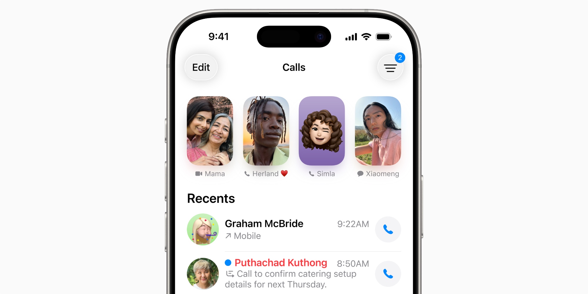 Nouvelles fonctionnalités de l'application Téléphone dans iOS 26 à découvrir 2 Nouvelles fonctionnalites de lapplication Telephone dans iOS 26 a decouvrir
