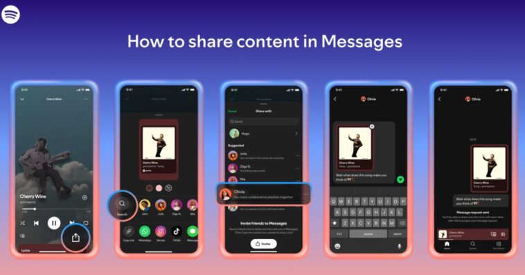 Passez facilement de Spotify à Apple Music aux États-Unis avec les DMs de Spotify 1 Easily switch from Spotify to Apple Music in the US; Spotify DMs