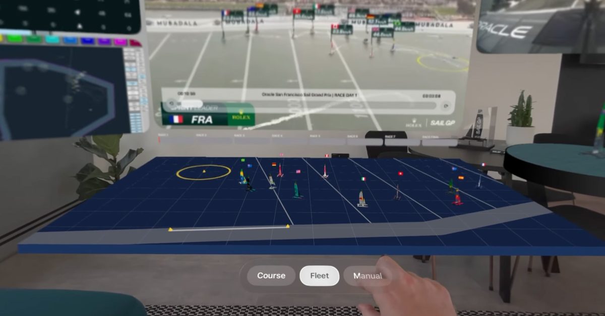 SailGP RaceScape XR brings high-speed sailing to your living room