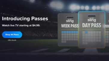 Sling TV’s new Day Pass lets you watch live sports and TV for just $5