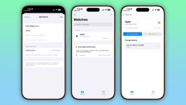 Indie App Spotlight: ‘Notify’ is a free app that lets you easily monitor website changes