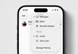 iMessage gets a new Drafts folder in iOS 26