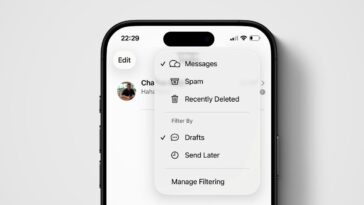 iMessage gets a new Drafts folder in iOS 26