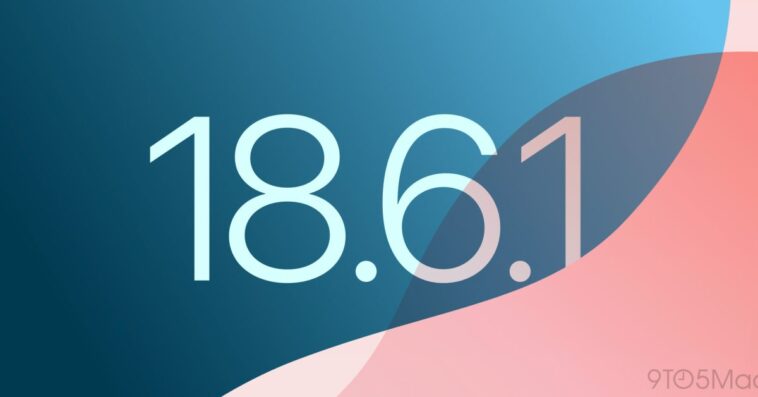 iOS 18.6.1 est disponible : découvrez les nouveautés de cette mise à jour 1 iOS 18.6.1 now available, here’s what’s new