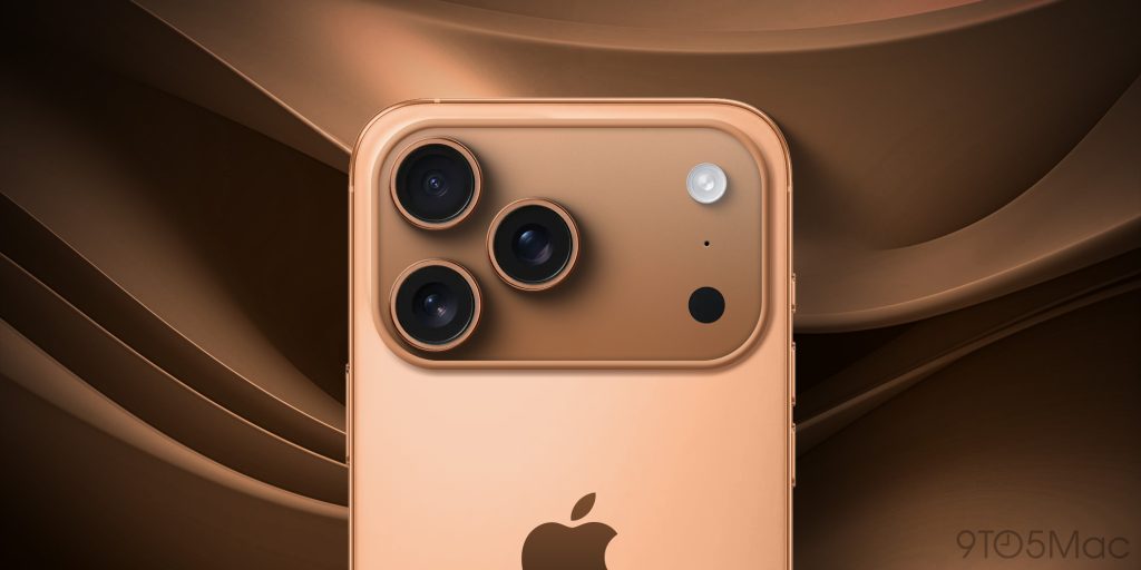 Rendu de l’iPhone 17 Pro