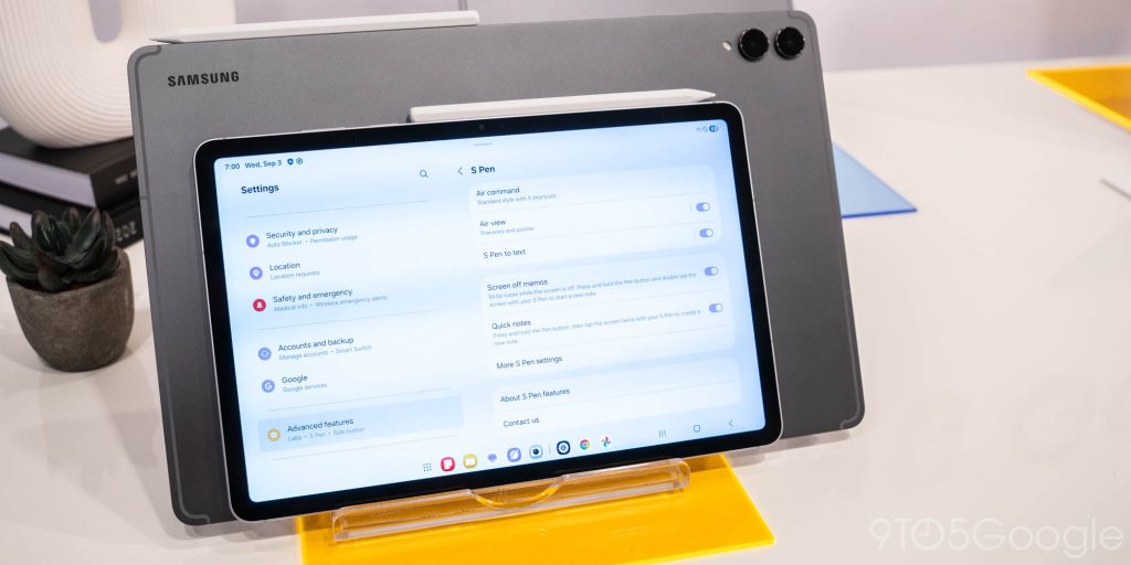 1756988735 485 Galaxy Tab S11 taille 11 pouces S Pen sans