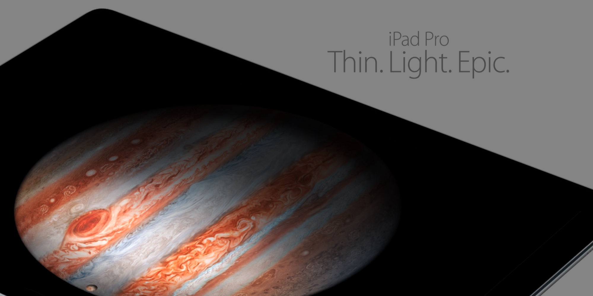 Lancement du premier iPad Pro en septembre 2015