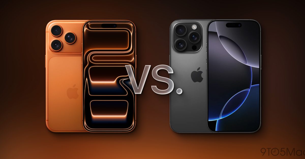 iPhone 17 Pro vs iPhone 16 Pro: Here’s everything new