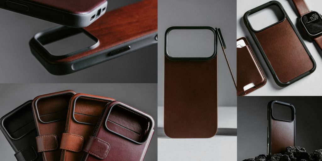 Coques en cuir Nomad pour iPhone 17