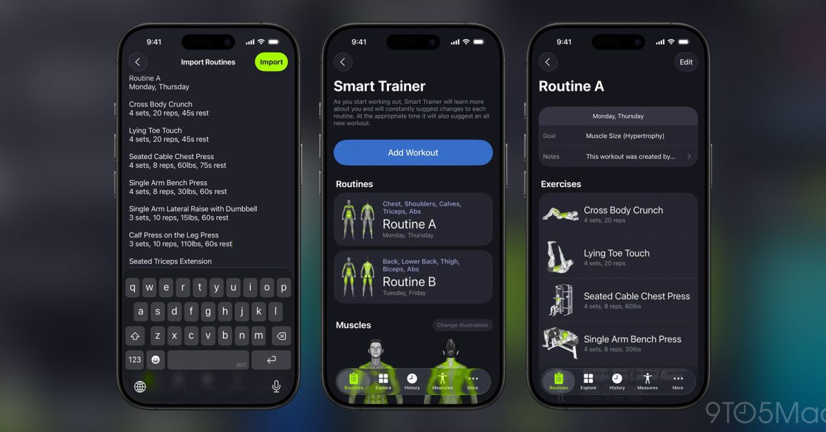 SmartGym app adds clever Apple Intelligence integrations, visual overhaul, more