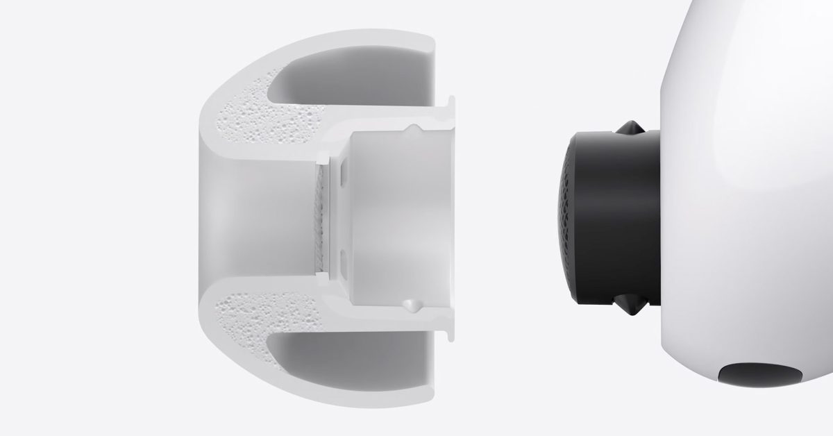 AirPods Pro 3 get foam-infused ear tips in five different sizes