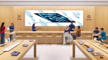 Latest Apple Store design combines Genius Bar and Pickup in one counter