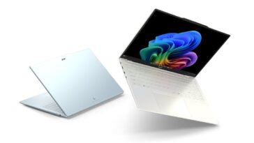 Acer’s 16-inch Swift Air weighs less than the 13-inch MacBook Air