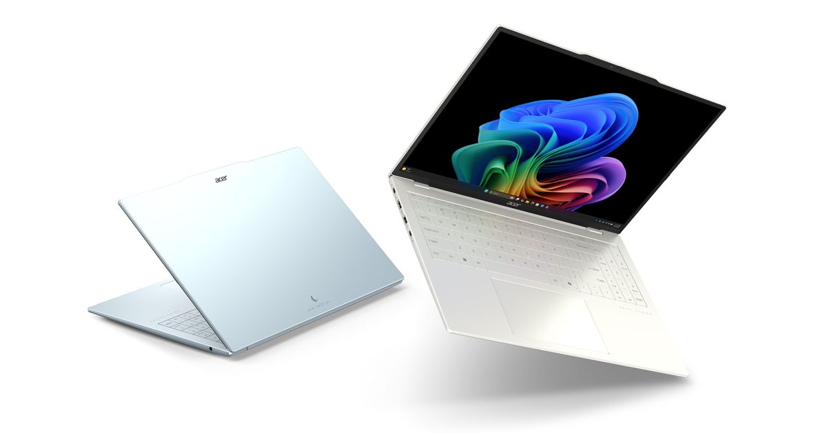 Acer’s 16-inch Swift Air weighs less than the 13-inch MacBook Air