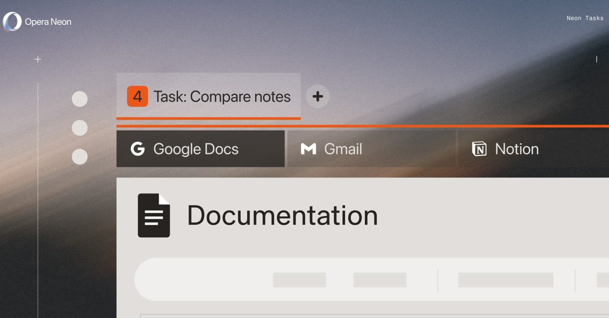 Opera releases Neon, its AI-powered browser with a built-in agent