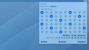 Indie App Spotlight: ‘MinuteTick’ is a Menu Bar app that helps keep you on task