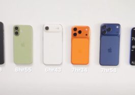 iPhone 17 battery life test shows strong results across the lineup