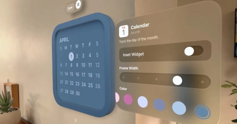 visionOS 26 disponible le 15 septembre : widgets spatiaux, nouveaux Personas et plus 1 visionOS 26 available from Sep 15, with spatial widgets, new Personas and more