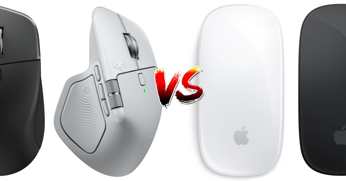 MX Master 4 vs. Magic Mouse – can Logitech’s haptics finally get me to retire Apple’s magical gesture action?