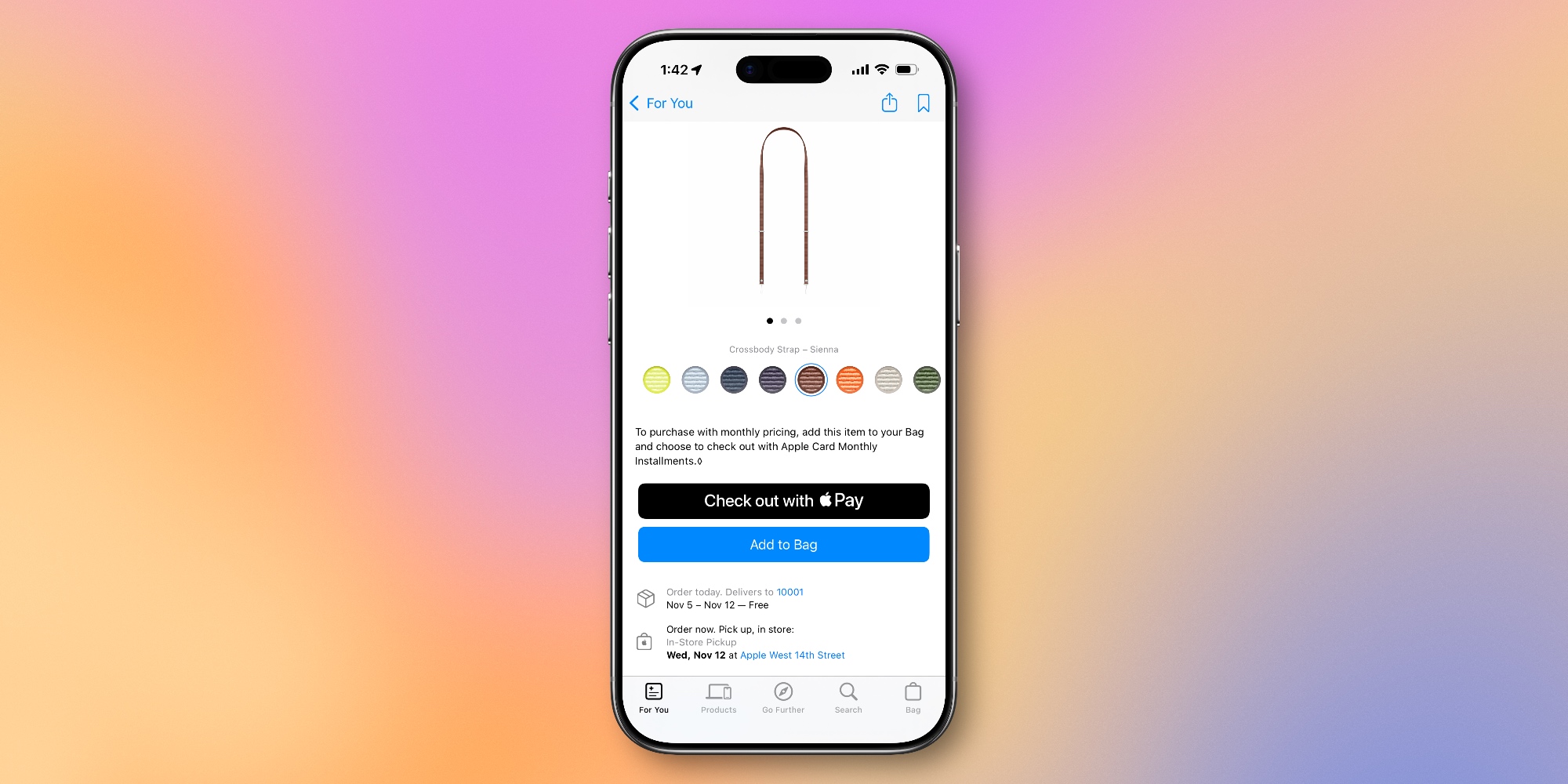 L'accessoire Crossbody Strap d'Apple rencontre déjà un franc succès 3 1759514456 586 Laccessoire Crossbody Strap dApple rencontre deja un franc succes