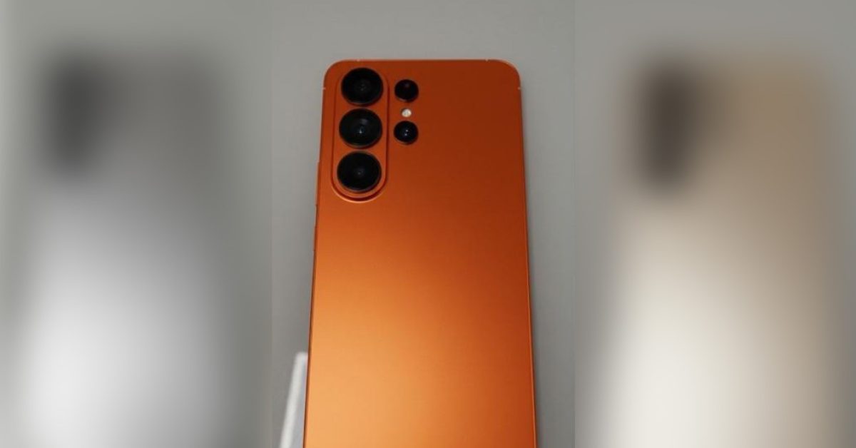 Samsung allegedly copying Apple’s ‘Cosmic Orange’ for the Galaxy S26 Ultra