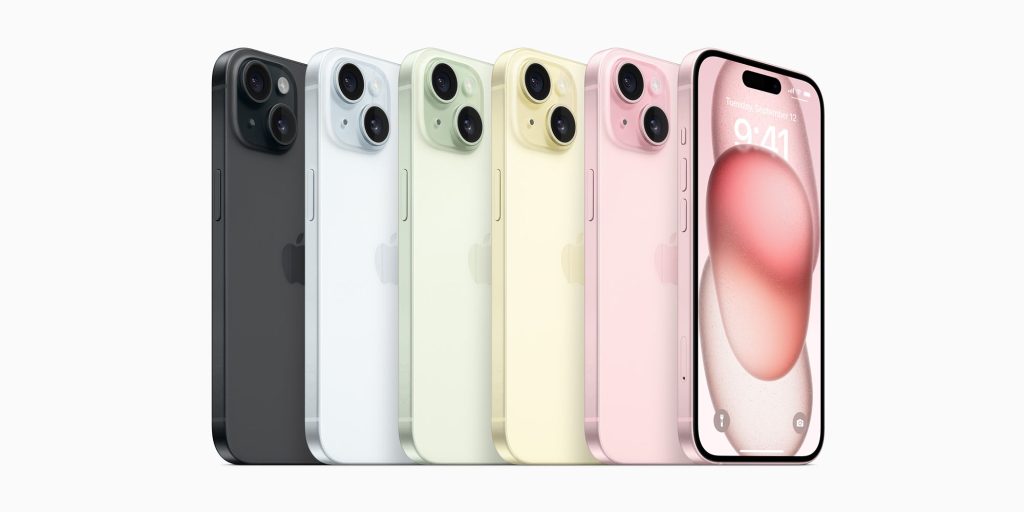 Cinq iPhones remis à jour sous 600 $ qui tiennent encore bien en 2025 3 The three best-selling smartphones in the world are last year's iPhones | Base iPhone 15 shown, in different colors