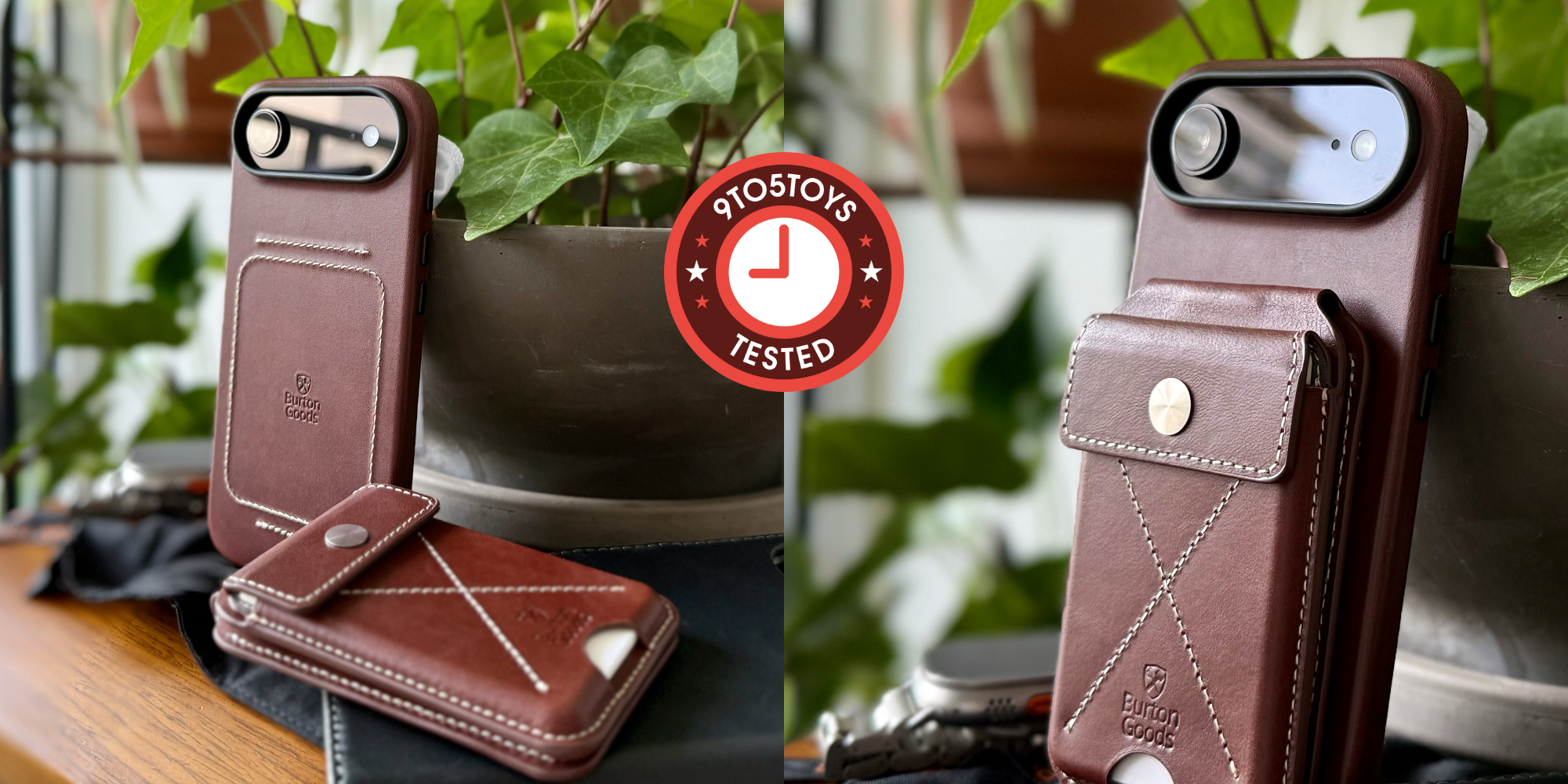 Dernier jour : Gagnez un bon d'achat Burton Goods de 175 $ gratuitement 4 Coque en cuir Heritage pour iPhone 17 Air
