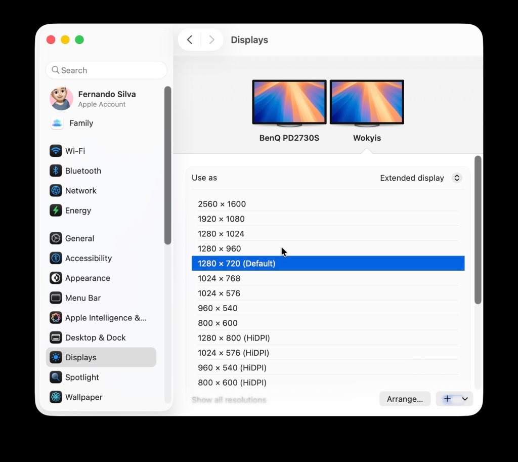 Écran et résolutions