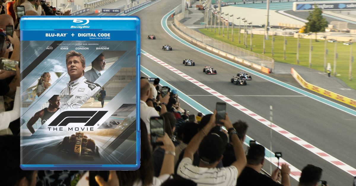 You can now buy F1: The Movie on Blu-ray and DVD