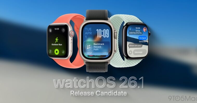 Apple : lancement des RC pour watchOS 26.1, tvOS 26.1 et autres mises à jour 1 Apple debuts RCs for watchOS 26.1, tvOS 26.1, and more