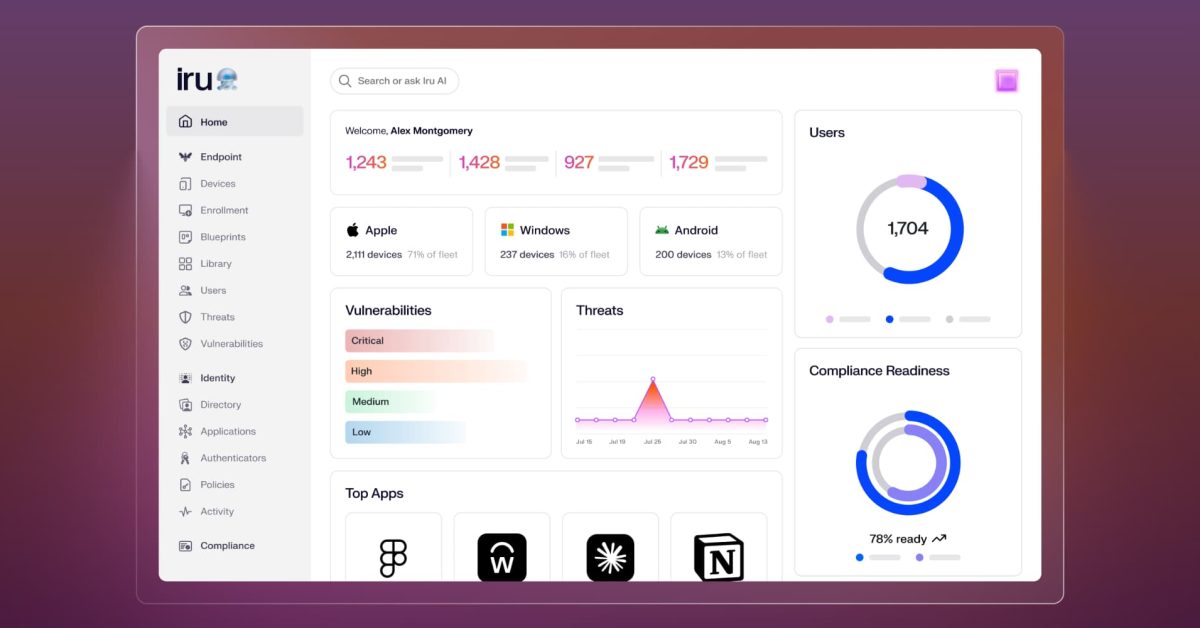 Kandji devient Iru : une identité unifiée pour la sécurité et la gestion à l'ère de l'IA 3 Kandji becomes Iru, unifying identity, security, and management for the AI era