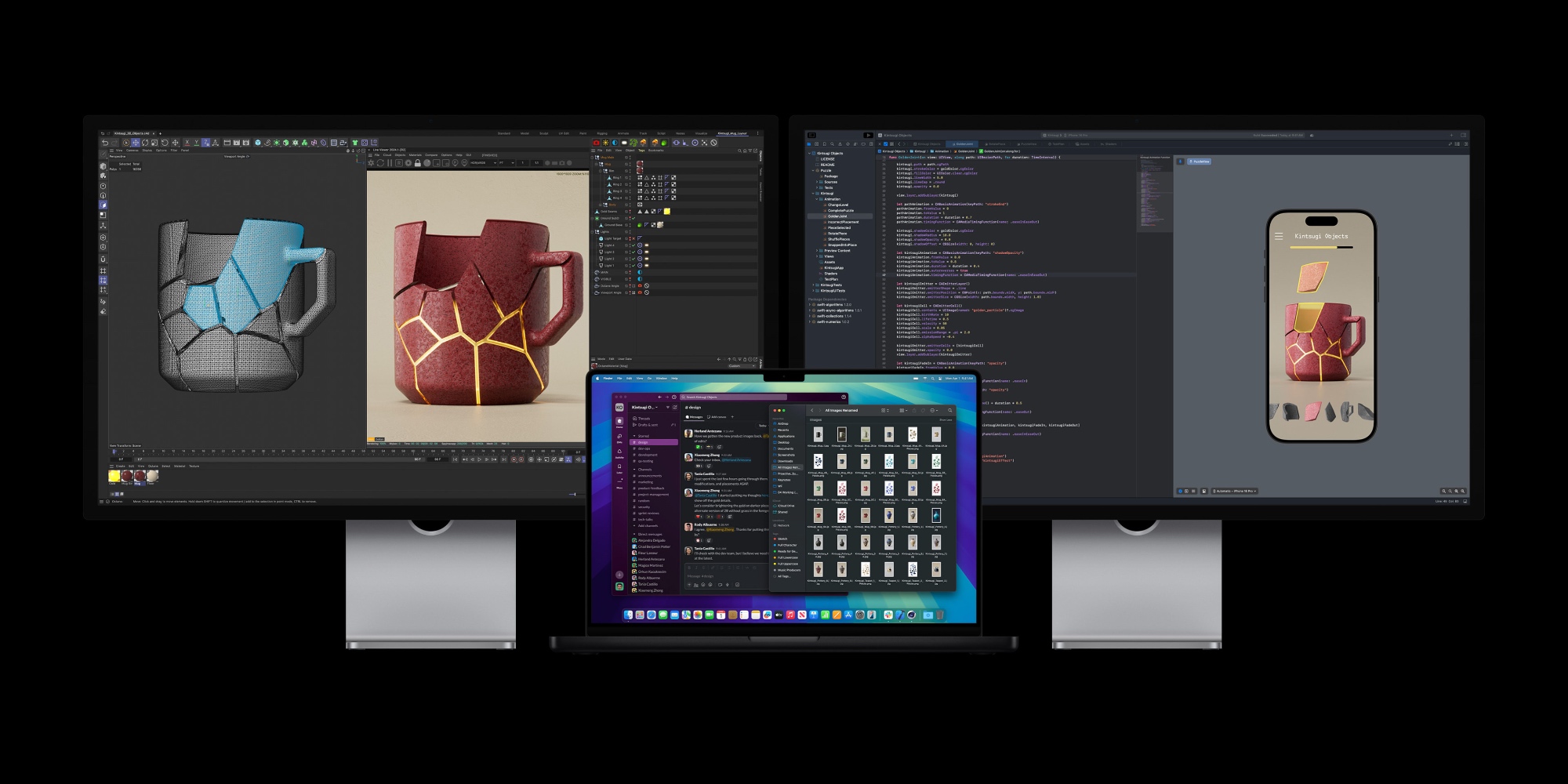 MacBook Pro M5, Application Siri, Lunettes Apple : dernières rumeurs et nouveautés 2 M4 MacBook Pro avec écrans