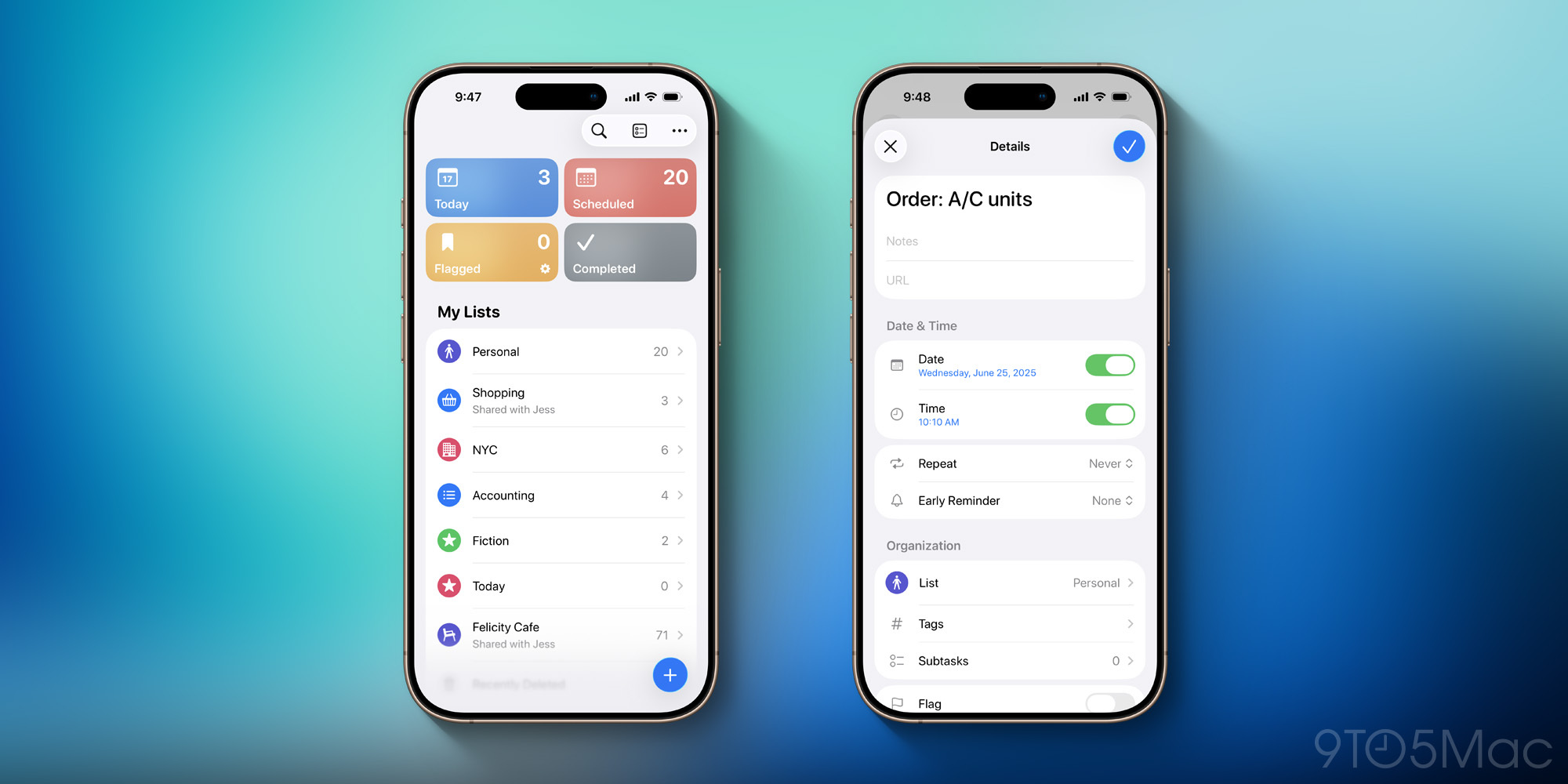 Nouveautés pour Rappels dans iOS 26 : tout ce qu'il faut savoir sur les fonctionnalités 2 Nouveautes pour Rappels dans iOS 26 tout ce quil