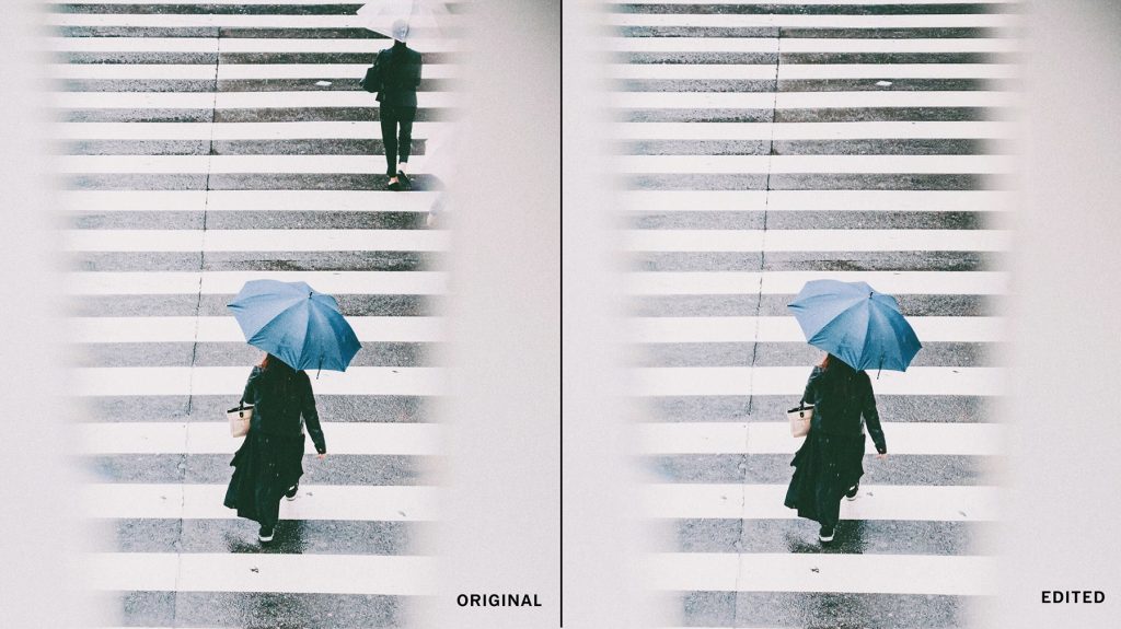 VSCO : de nouvelles fonctionnalités basées sur l'IA pour les photographes professionnels 2 Avant et après utilisation de l'IA