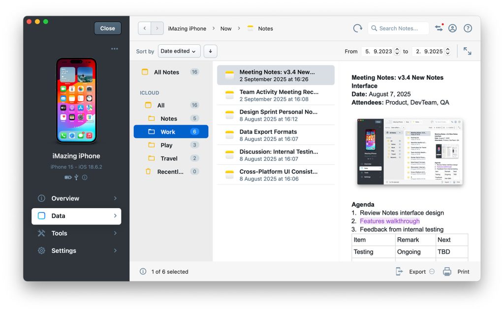 iMazing 3.4 : Profitez d'un contrôle pro de votre iPhone avec 20% de réduction limitée 2 iMazing 34 Profitez dun controle pro de votre iPhone