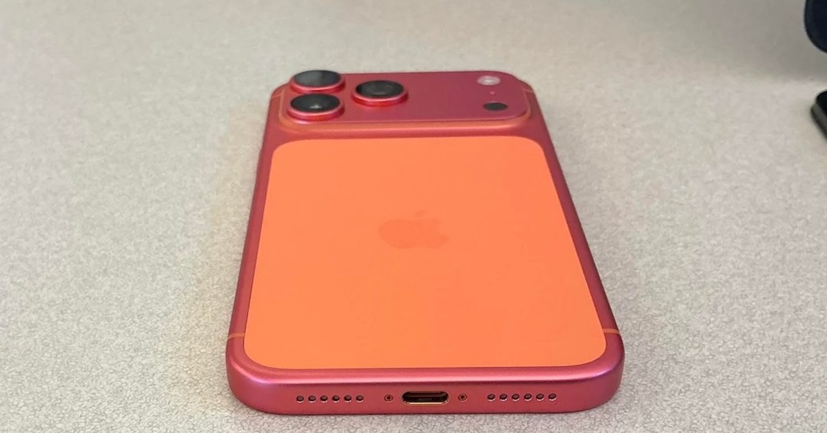 PSA: Here’s why a cosmic orange iPhone 17 Pro can turn rose gold 