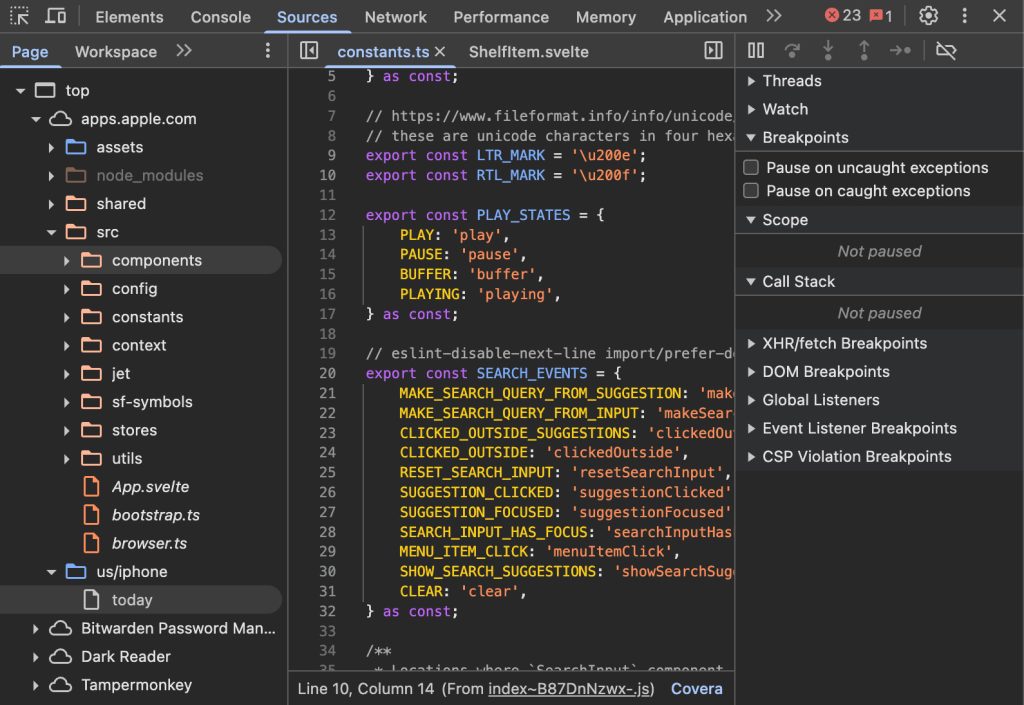1762302341 745 Apple fuite accidentelle du nouveau code source de lApp