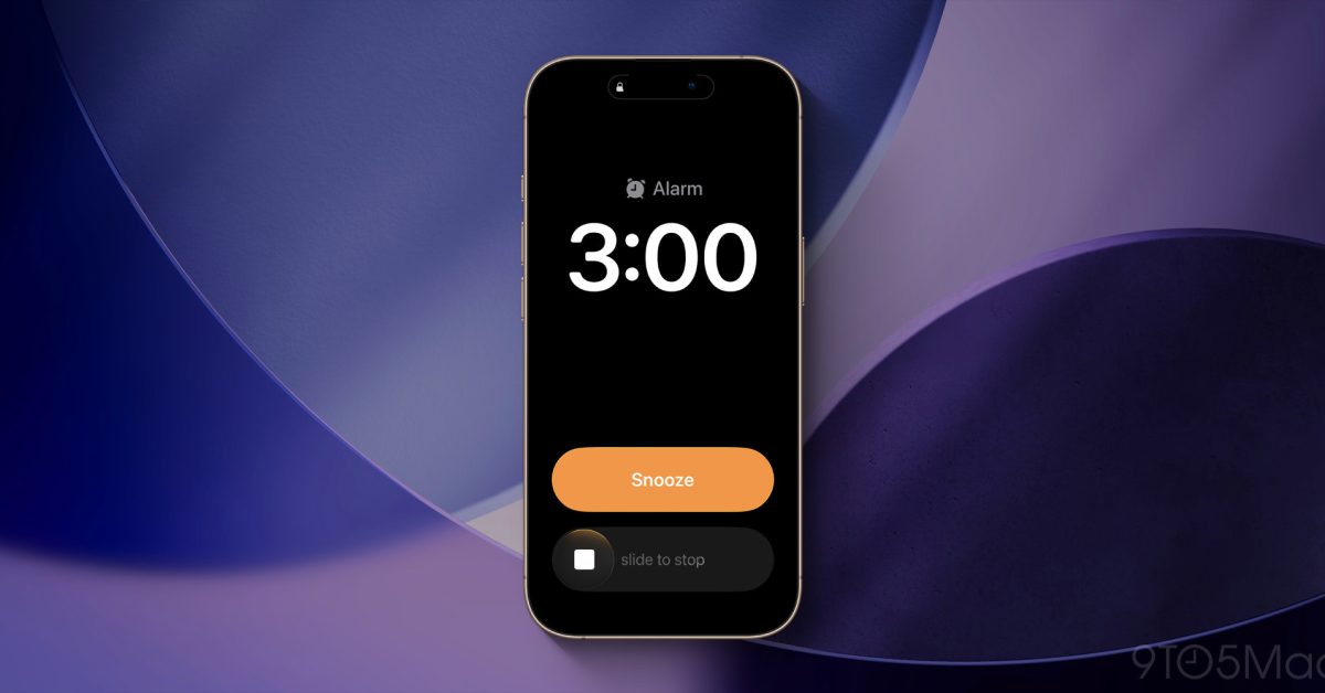 iOS 26.1 makes alarms use a slider, here’s how to get ‘Stop’ button back