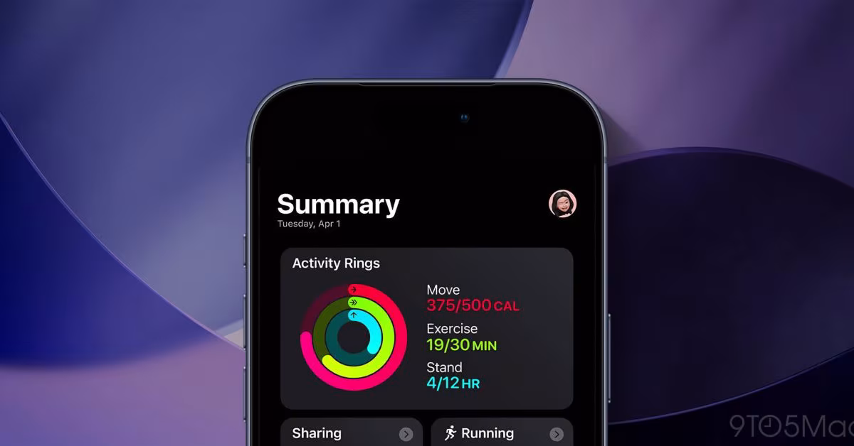 iOS 26.1 lets you close Activity rings even if you forget to start a workout