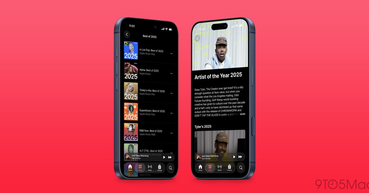 Apple Music launches ‘Best of 2025’ playlists and picks Artist of the Year