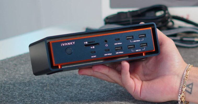 Le dock MacBook Thunderbolt 5 iVANKY FusionDock Max 2 : un véritable tout-en-un 1 The Thunderbolt 5 MacBook dock that truly does it all – iVANKY FusionDock Max 2