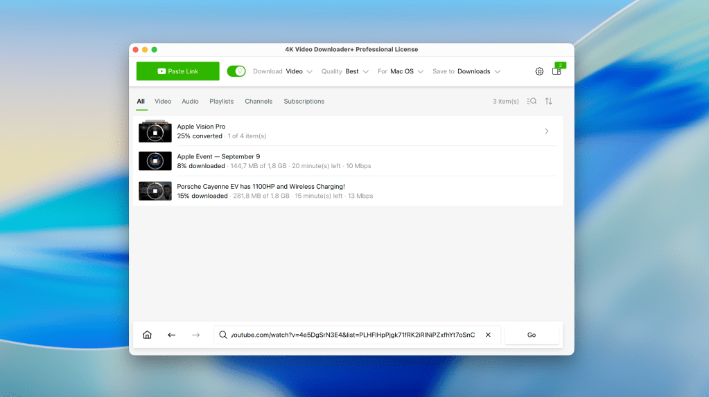 Téléchargez facilement des vidéos YouTube et playlists avec 4K Vidéo Downloader Plus sur Mac 3 1764105955 207 Telechargez facilement des videos YouTube et playlists avec 4K Video