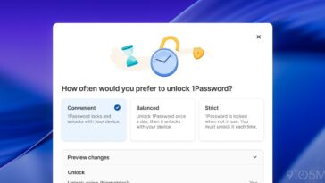 1Password now lets you auto-unlock your vault when you unlock your Mac