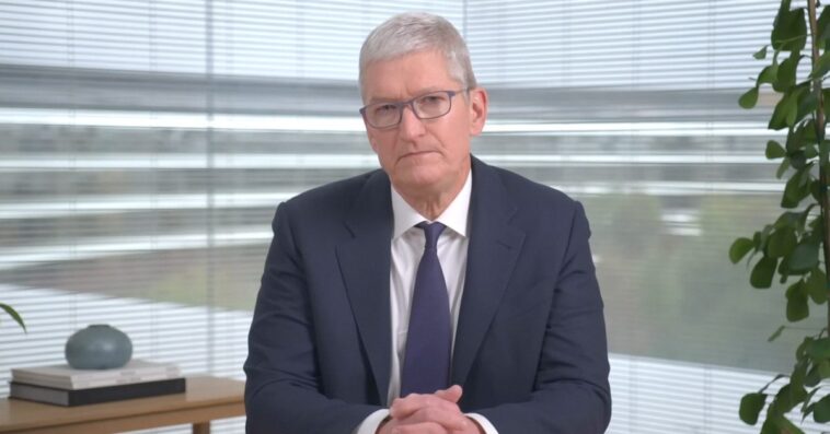 Tim Cook rencontre des législateurs pour redéfinir le projet d'âge de l'App Store 1 Apple stock closes slightly down following Q4 2025 report