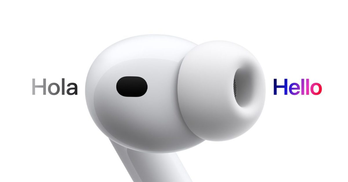 AirPods Live Translation feature coming to the EU next month