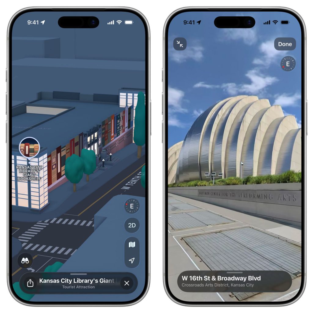 Apple Maps : Look Around et Expérience Ville Détaillée arrivent à Kansas City 2 Apple Maps Look Around et Experience Ville Detaillee arrivent
