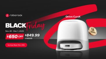 Roborock’s Qrevo CurvX vacuum delivers powerful performance at a competitive price