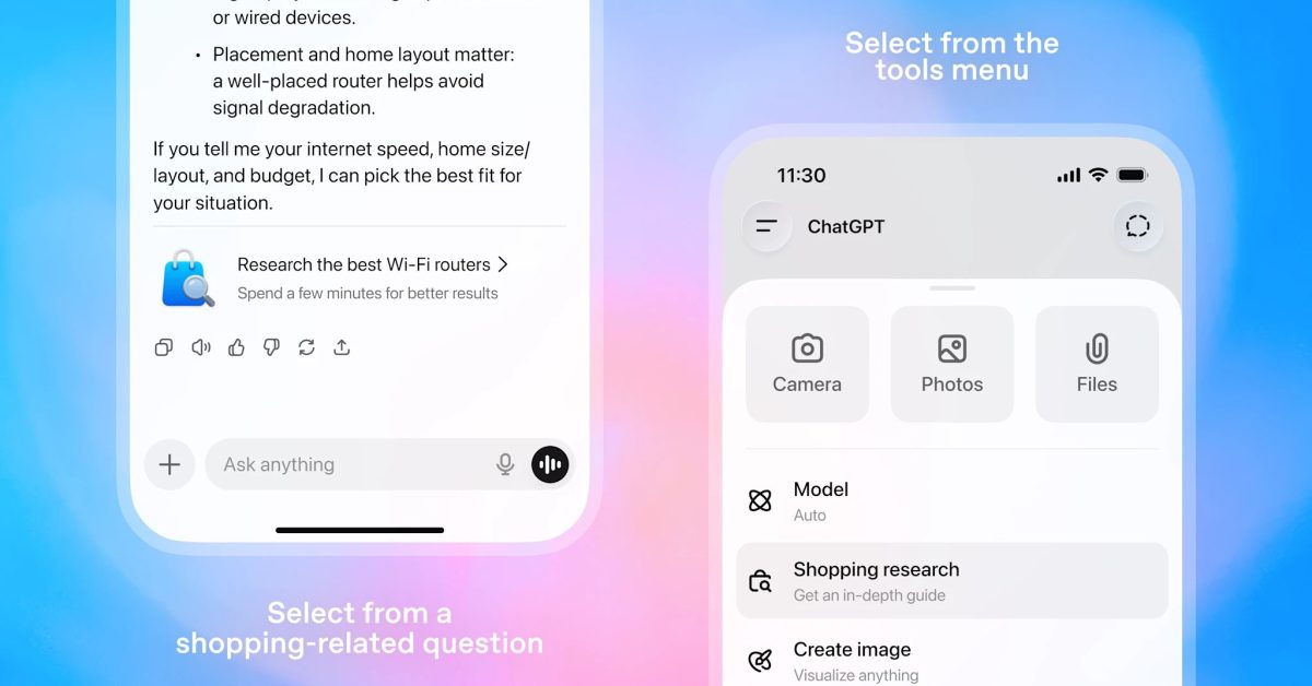 ChatGPT adds AI shopping assistant to find the right products faster