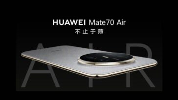Another iPhone Air competitor lands: the Huawei Mate 70 Air