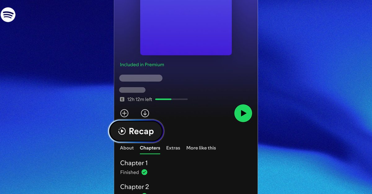 Spotify tests AI-powered audiobook recaps on iOS, expands playlist Shuffle controls